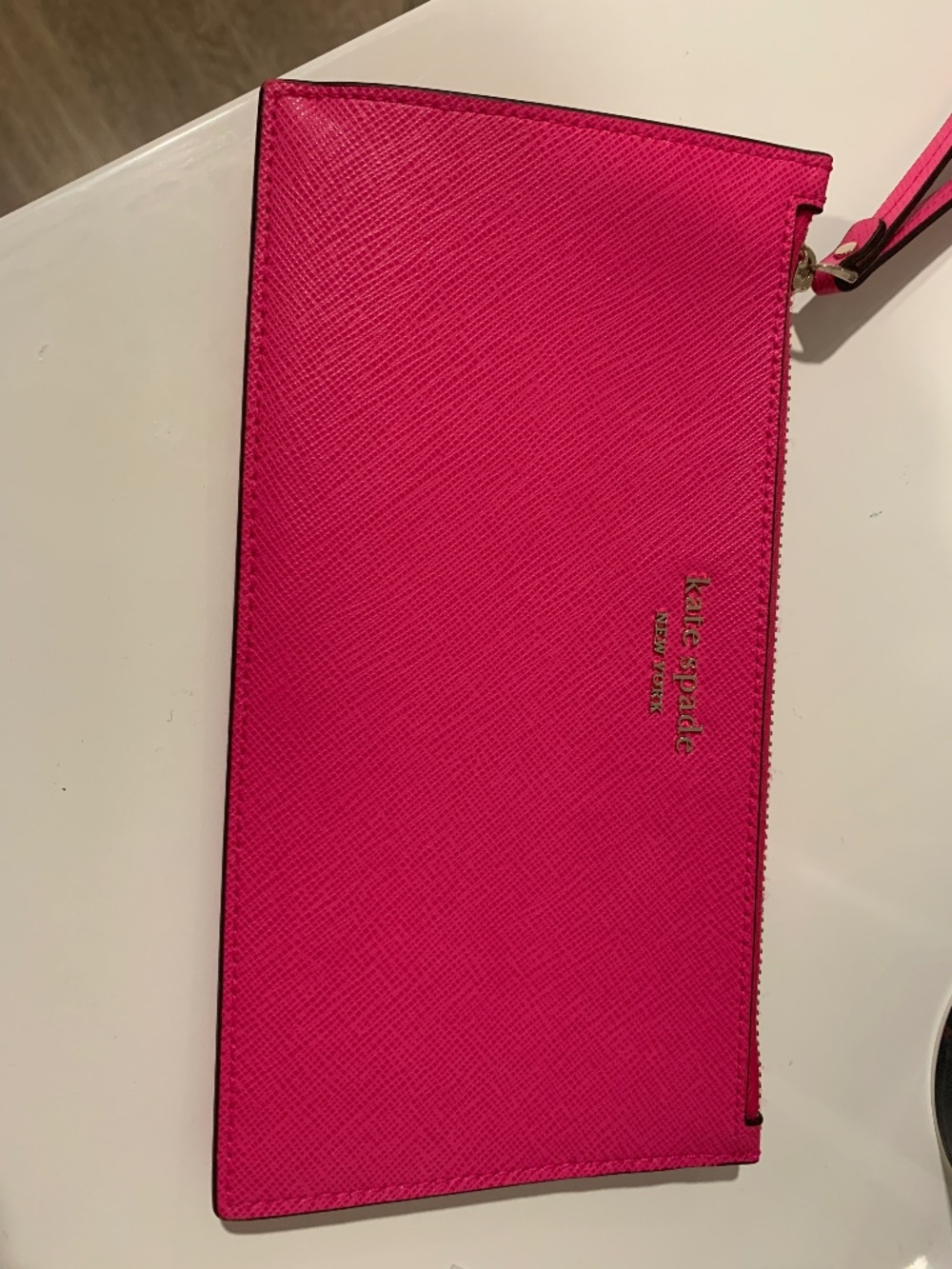 New Kate Spade Hot Pink Wristlet